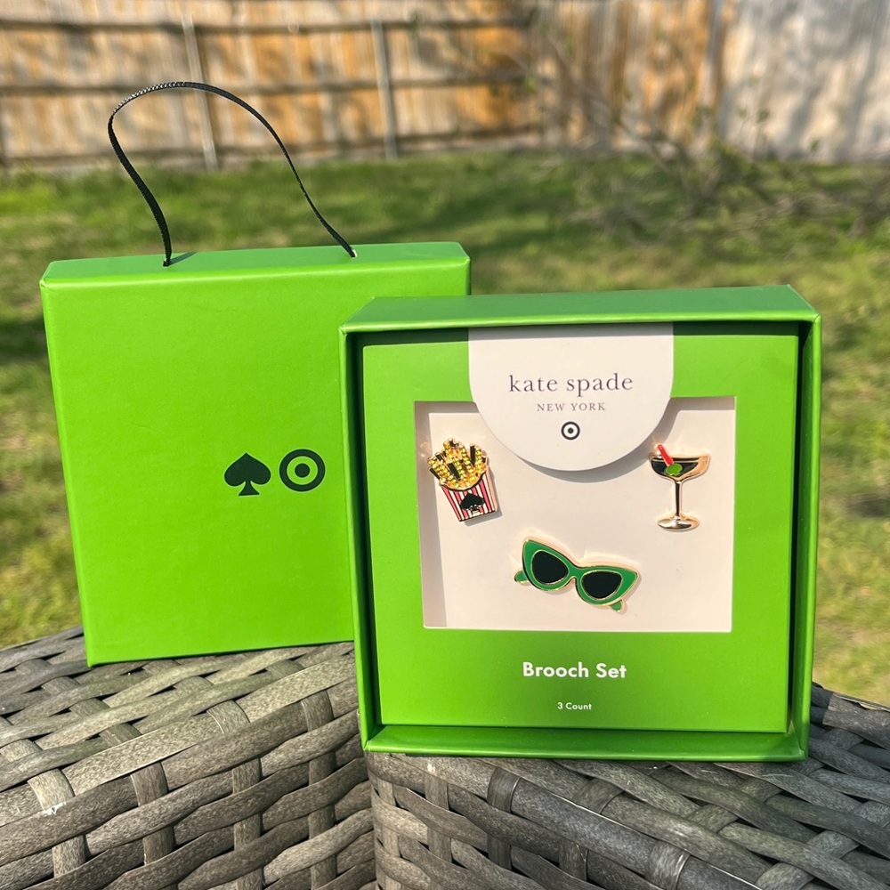 Kate Spade x Target Novelty Pin Set